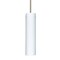 Besa Lighting Stilo 16 Stem Pendant, Opal Matte, Satin Nickel Finish, 1x9W LED 1TT-722407-LED-SN - alternate 1